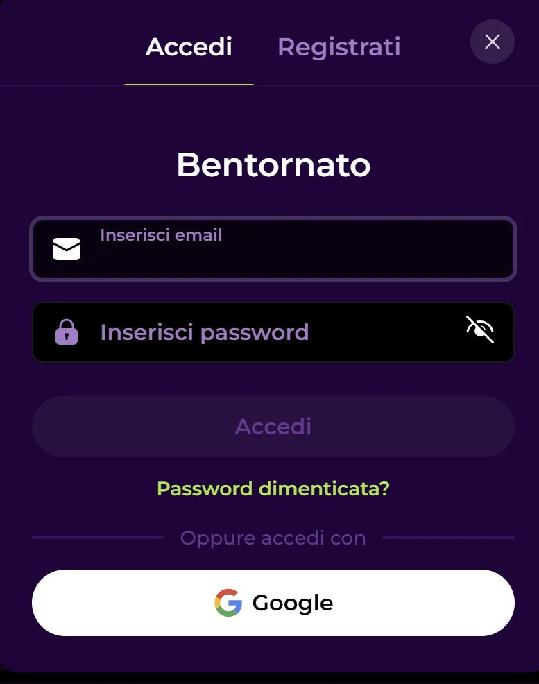 Login
